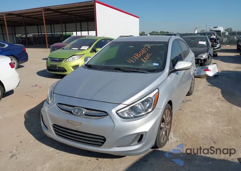 2017 Hyundai Accent Value Edition из США, поврежденный, VIN KMHCT4AE4HU346395